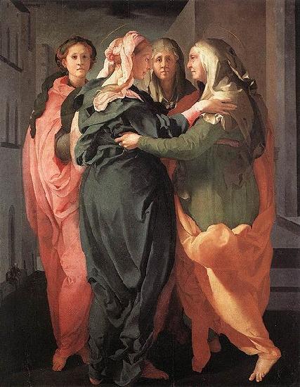 Jacopo Pontormo Visitation oil painting image